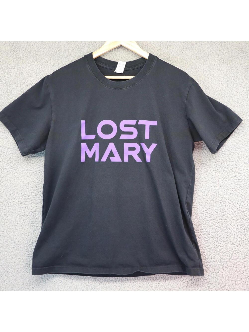 Lost Mary Womens XL Shirt Black Graphic T, Vape, Festival